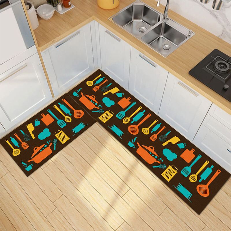 Alfombra de Cocina Kitchen ™ Antideslizante (2 Unidades)